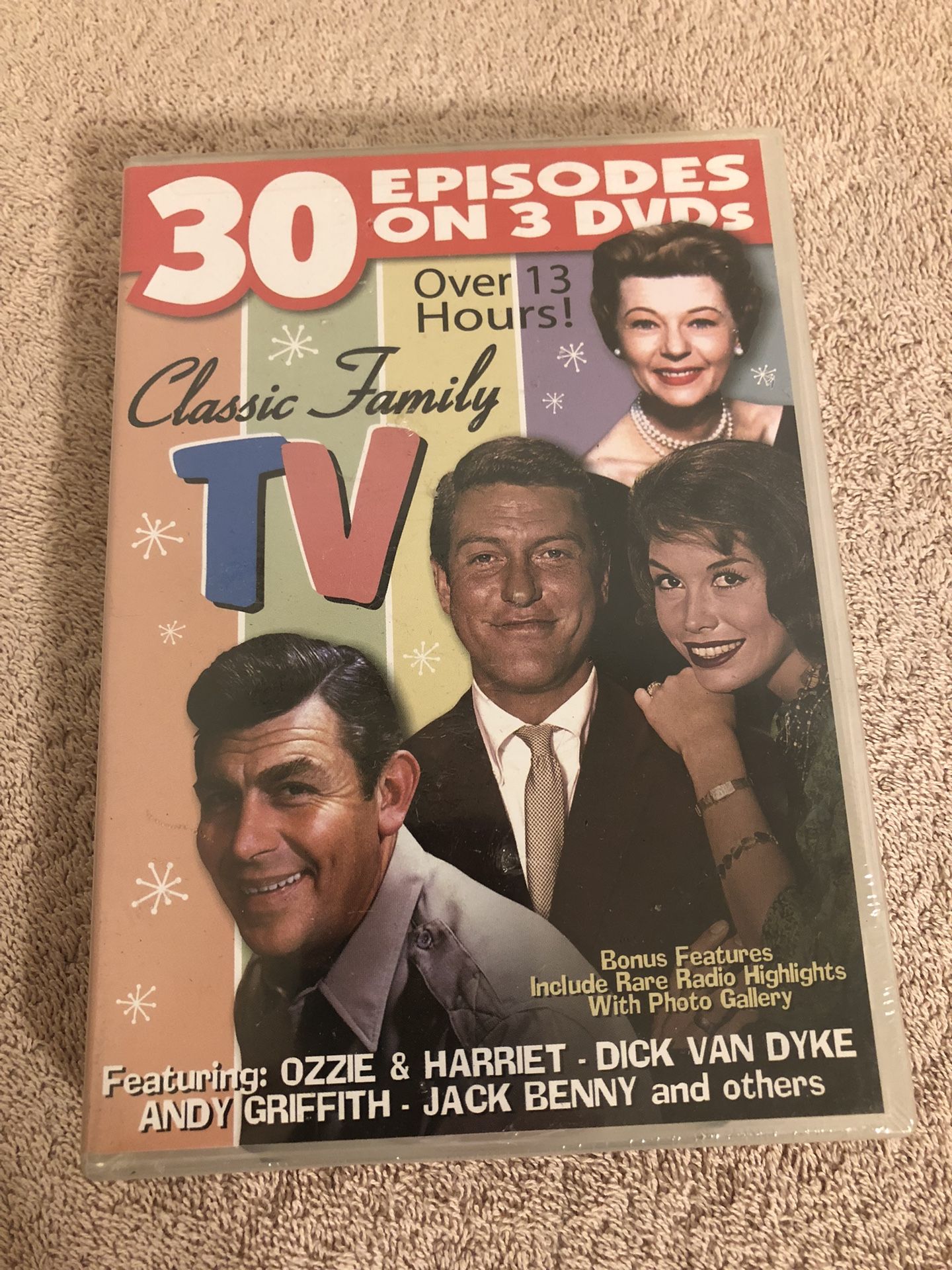 Classic Family TV Shows 30 Episodes Over 13 Hours Dvd New & Sealed