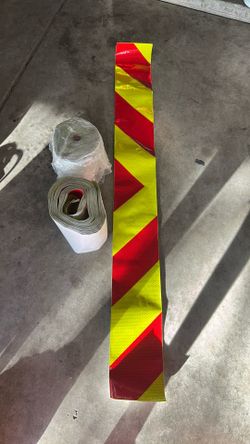 Selling 50 new Oralite V98 Reflective Chevron Panel Decal Tapes.