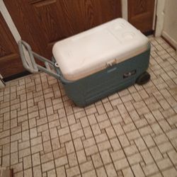 Igloo Max 5 60 Quart Cooler With Handles And Wheels 