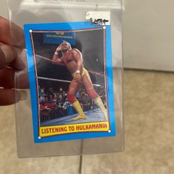 Topps Humana WWF Card