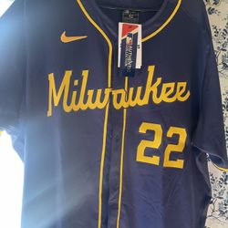 Milwaukee Brewers Jersey Brand New