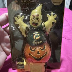 NFL Dolphins Halloween nightlight