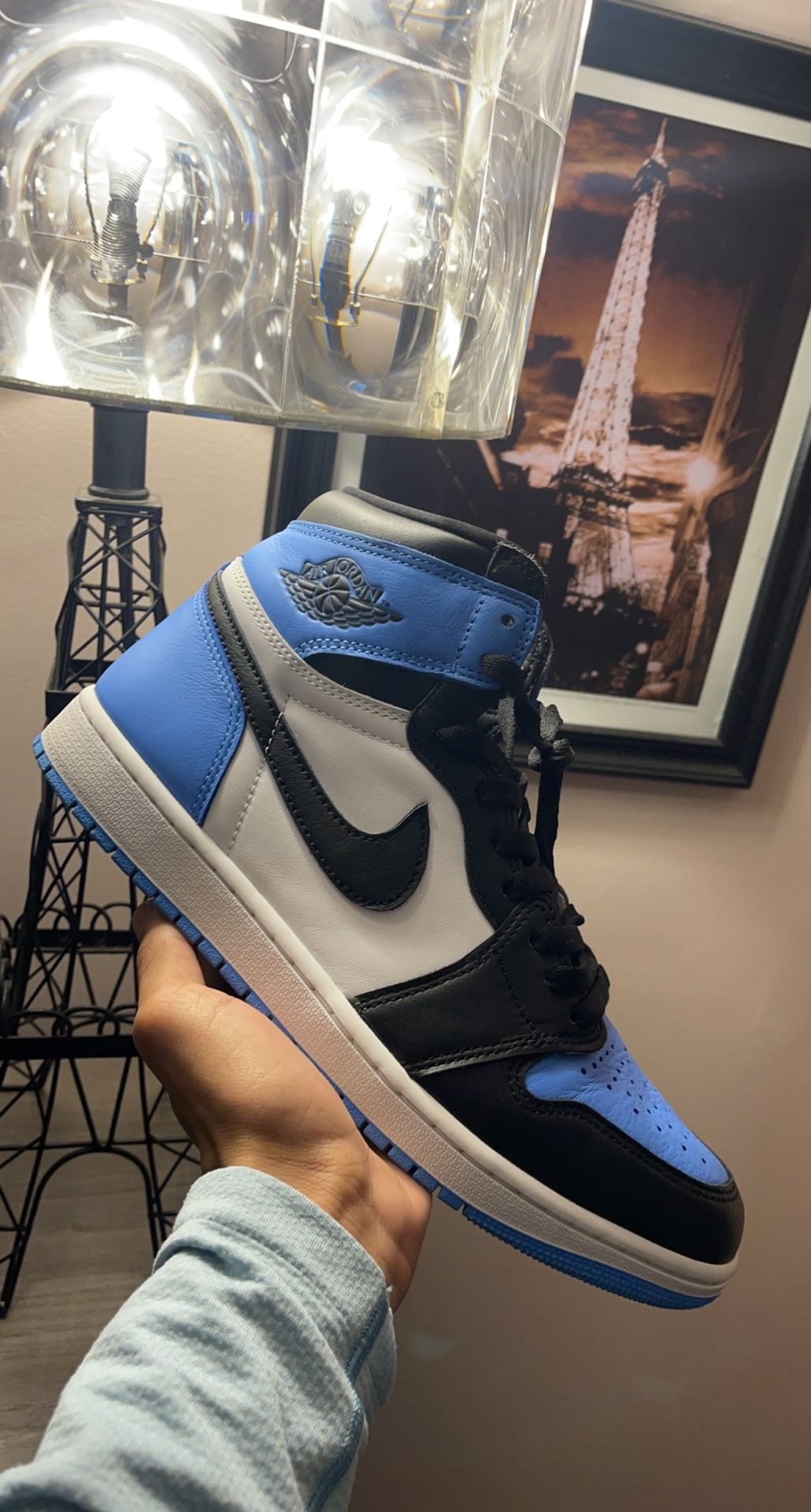 Jordan 1 “Unc Toe” size 10