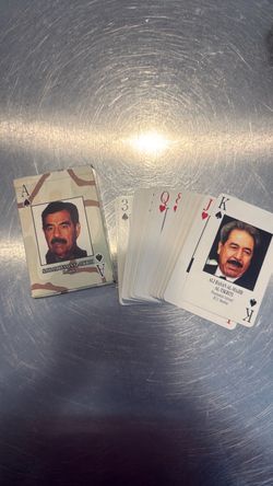 Iraqi Most Wanted Playing Cards Deck