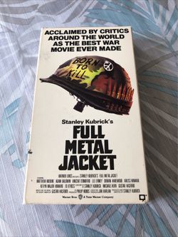 Full Metal Jacket VHS 1987