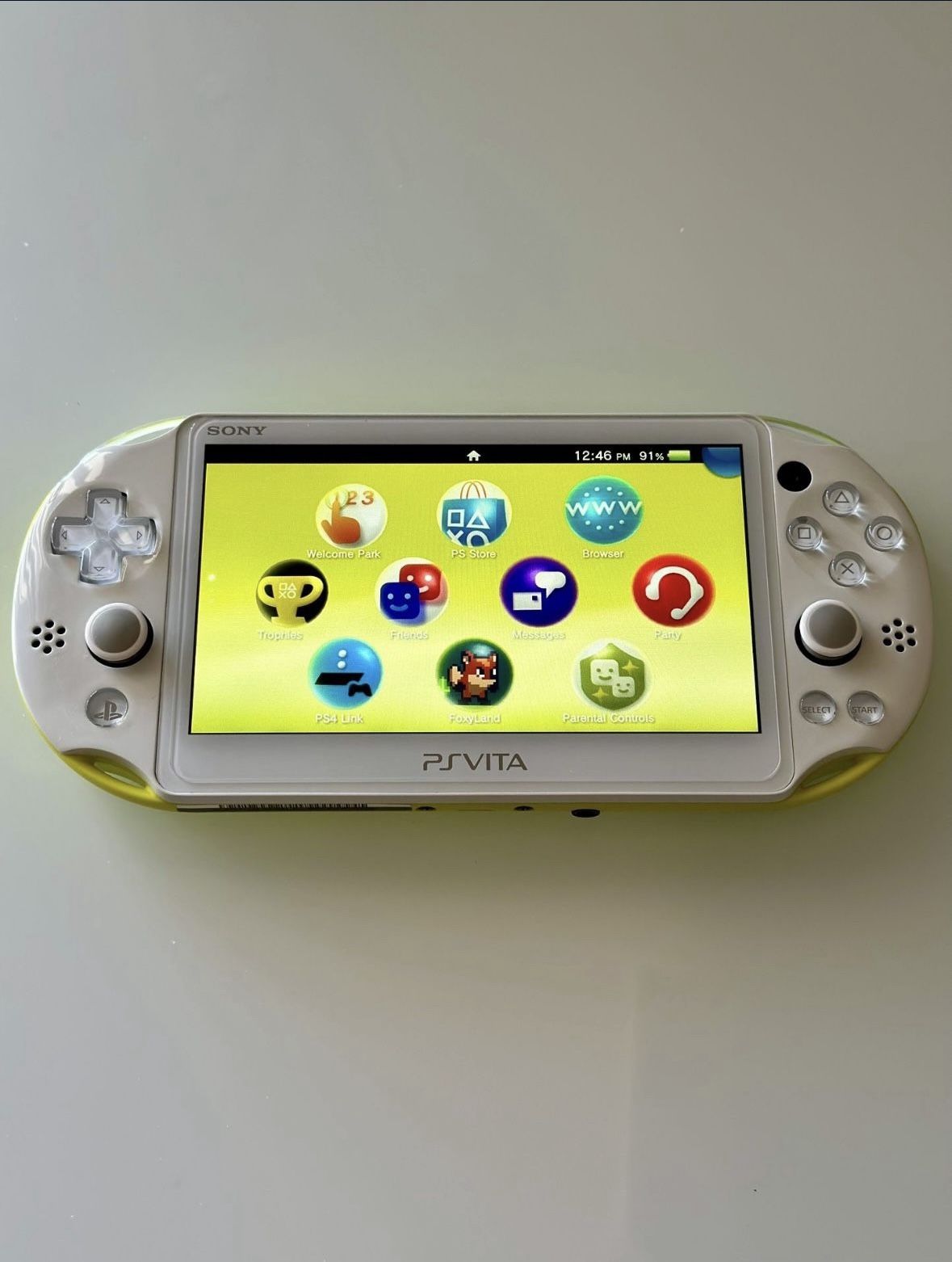 PS Vita 2000 Modded Lime Green
