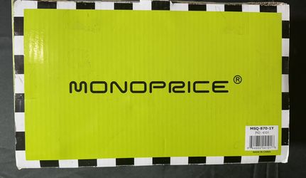 Monoprice 2-Way Fiber In-Wall Speakers - 8 Inch (Pair) Titanium Silk Dome Tweeters - Caliber Series