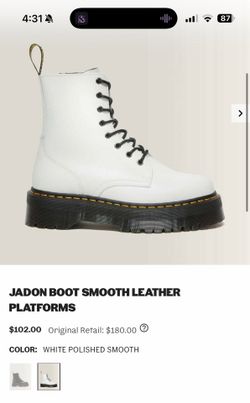 DOC MARTEN ‘JADON’ WHITE