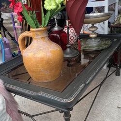 Coffee Table W/ Glass $15