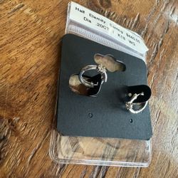 Half Eternity Gold Earring