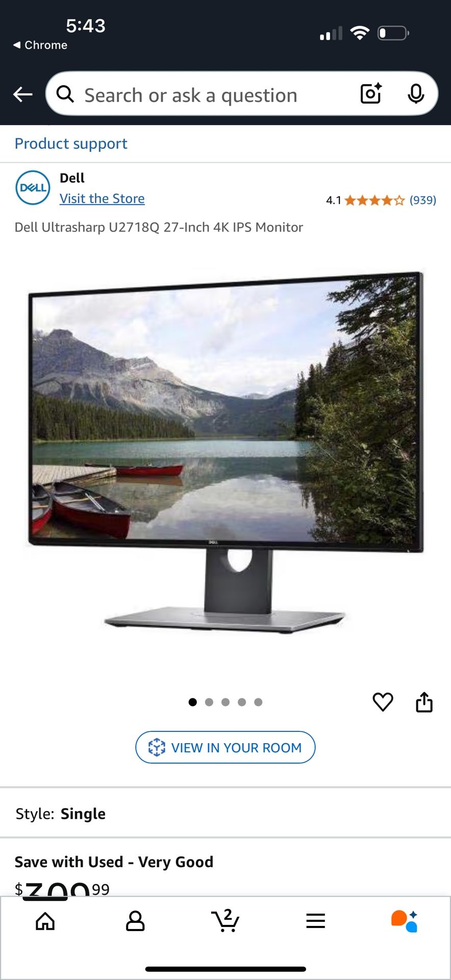 Dell 4k IPS Monitor