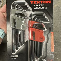 TEKTON Inch/Metric Long Arm Ball End Hex Key Wrench Set (26-Piece) 25282