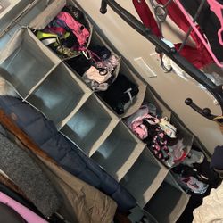 Hanging closet organizer (2)