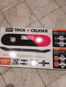 Switch Skateboard 40$ It's Already Out Of Box 