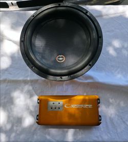 CADENCE AUDIO Amplifier And Sub 12in