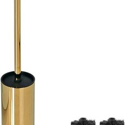 Round Toilet Brush Holder Stainless Steel 304 Bathroom Accessory Standing for Bathroom,