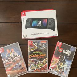 Brand New Nintendo Switch Split Pad Pro And 3 Games Bundle Deal