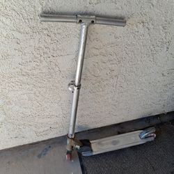 Razor Scooter  Silver Blue Wheels