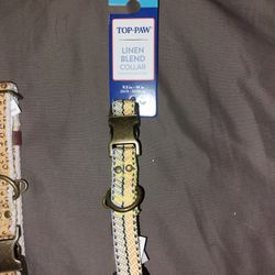 Small Yellow Purple Orange Linen Collar 