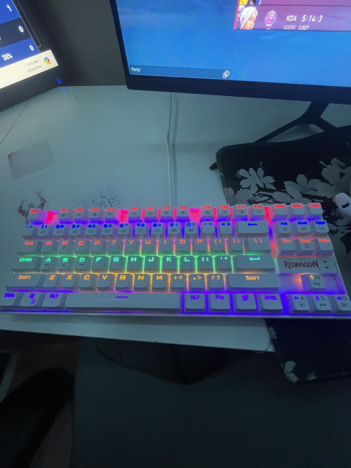 Gaming Keyboard Blue Switches