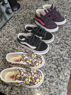 Toddler Vans Size 6.5