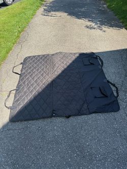 Back seat cover for pets