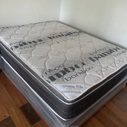 NEW MATTRESS QUEEN SIZE PILLOW TOP WITH BOX SPRING-SET / 🚚🚚🚚