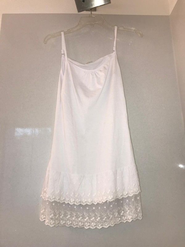 White Slip Dress