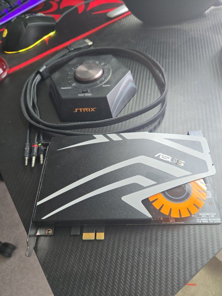 ASUS STRIX RAID PRO 8 Channel PCI Express Interface Sound Card
