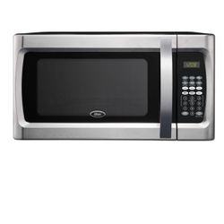 Oster 1.3 Cu Ft 1100 Watt Microwave Oven Stainless Steel