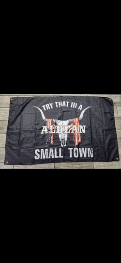 Jason Aldean Try That in a Small Town banner