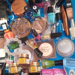 Make-up $7 & Up, Nail Polish $2 & Up, Bracelets $15 each, buy More Payless, Just Ask