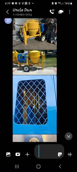 Honda GX 160 Concrete Mixer