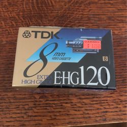 3 TDK 120 Extra High Grade 8 mm 