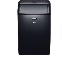 10,000 (DOE) BTU 115-Volt Portable Air Conditioner Cools 450 Sq. Ft. with Dehumidifier and Wi-Fi in Black