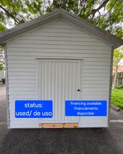 shed casita de patio 10x10 delivery incluido