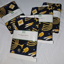 Hanukkah Fabric