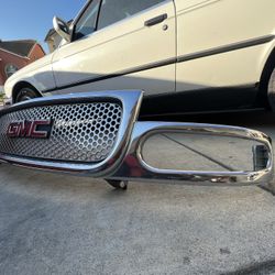 (GMT800) Sierra Denali Grill And Headlights