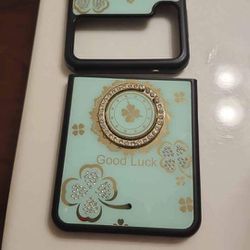 Good Luck Phone Case Z Flip 3 With Ring Holder
