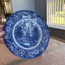 Liberty Blue Dishes (4)