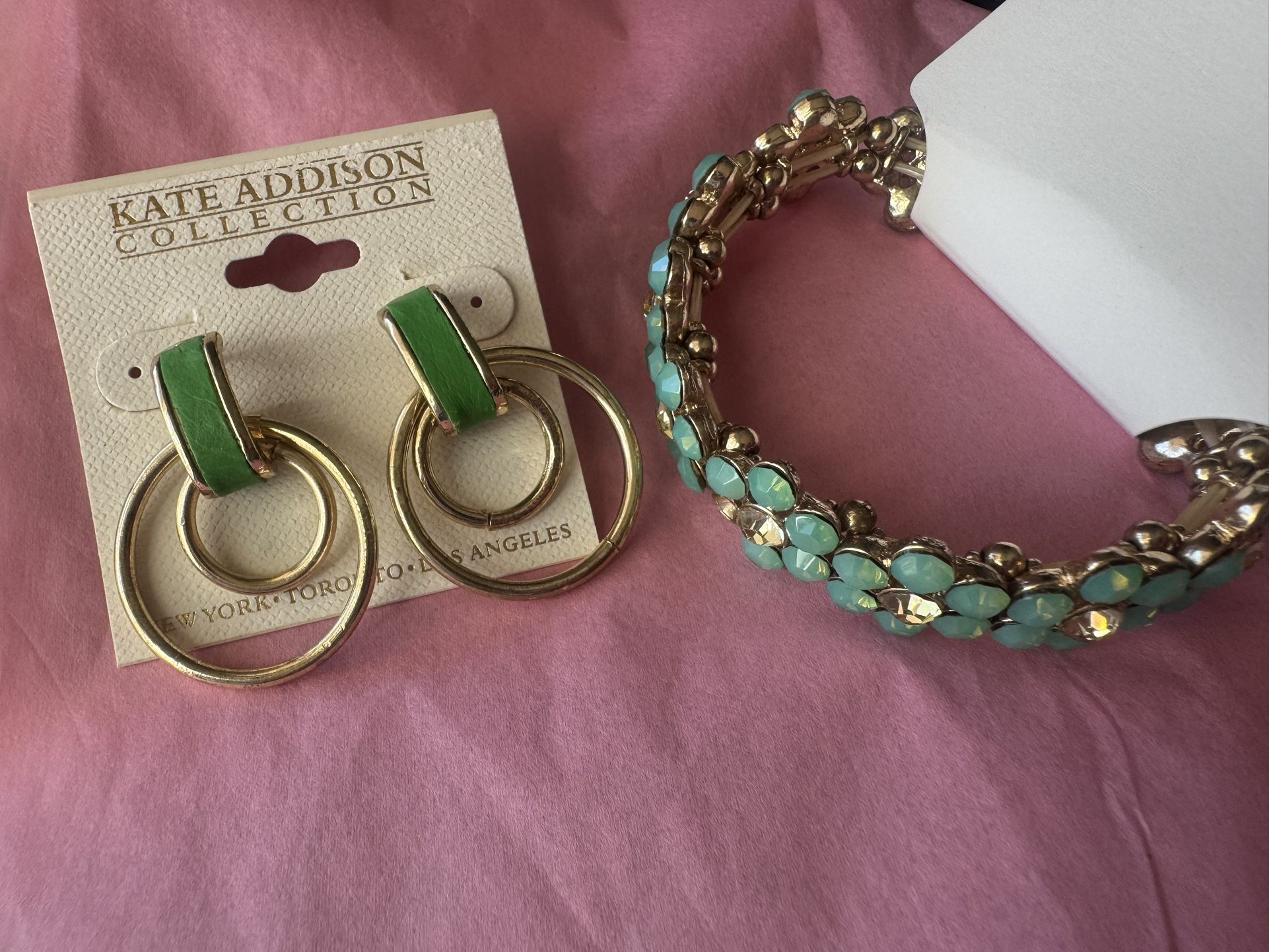 Bracelet & Earrings Set -2 Piece