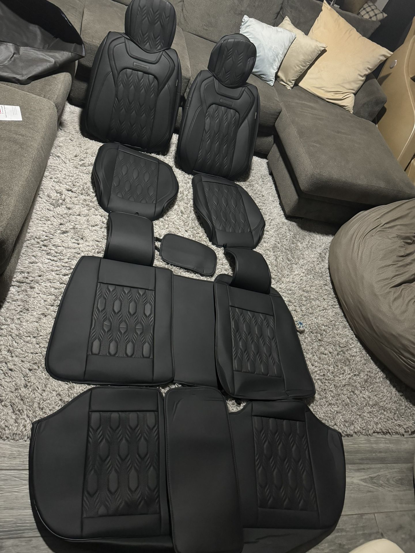 Full Set Car Seat Covers For Trucks/suvs/sedans(universal)