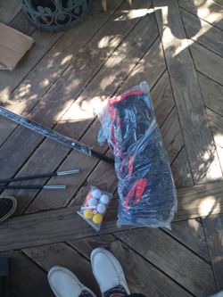 Portable Golf Practice Set with Balls