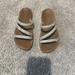 Girls sparkle sandals
