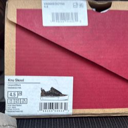 Knu Skool vans leopar/black