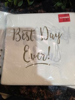 Wedding napkins