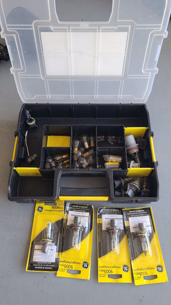 Commercial Truck Light Bulb Assortment Kit – GE Halogen 9006XSLL + Various Truck Bulbs & Sockets