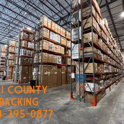 Teardrop Pallet Racks Beams Uprights Wire Decks Forklifts Warehouse Racks 