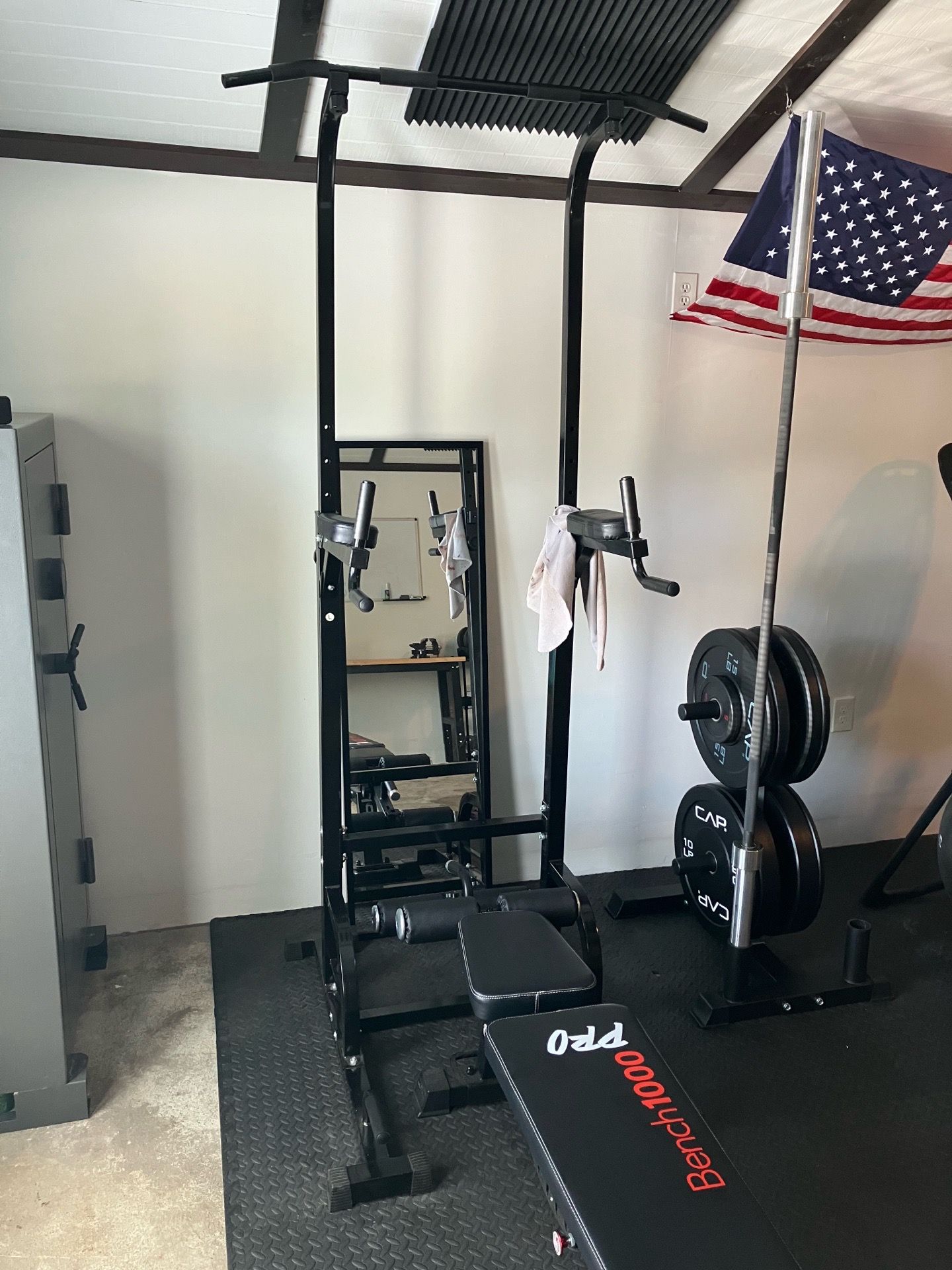 Standing Pull-up/Dips Tower Station