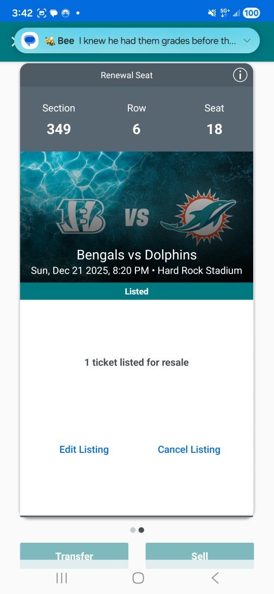 Dolphins Vs Bengals